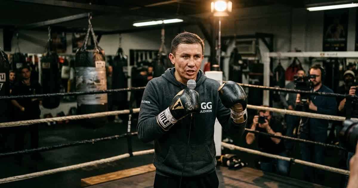 غولوفكين يعلن عودته الرسمية إلى حلبة الملاكمة في بطولة موحّدة للأوزان المتوسطة