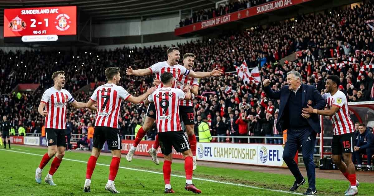ساندرلاند يُواصل حلمه في الصعود للبريميرليغ وينتزع ثلاث نقاط ذهبية
