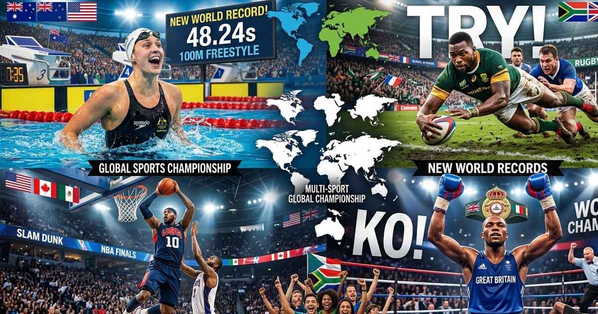 الرياضة العالمية اليوم: أحداث لافتة وأرقام تاريخية من القارات الخمس